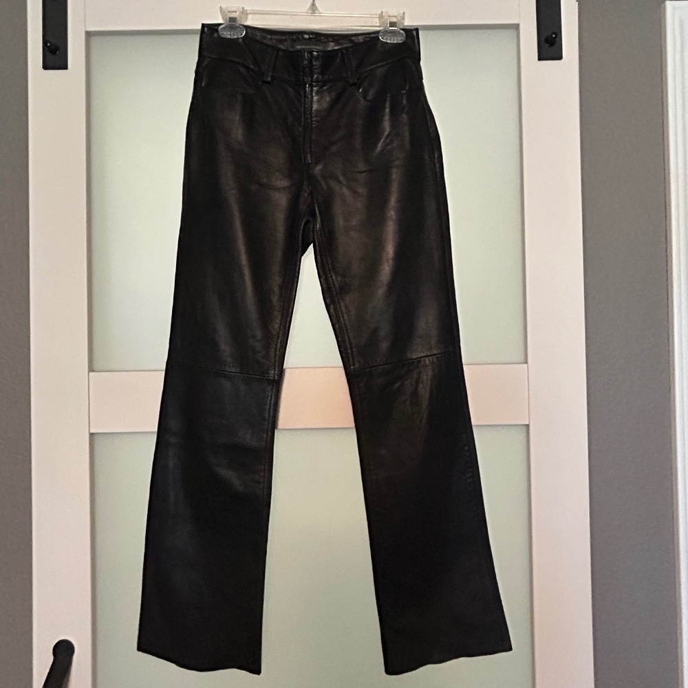 Vintage Late 90’s Leather Pants